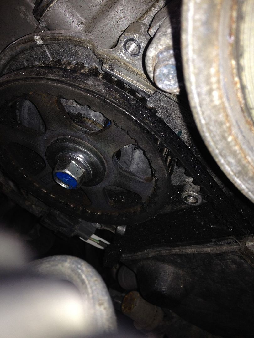 Broken timing belt honda pilot